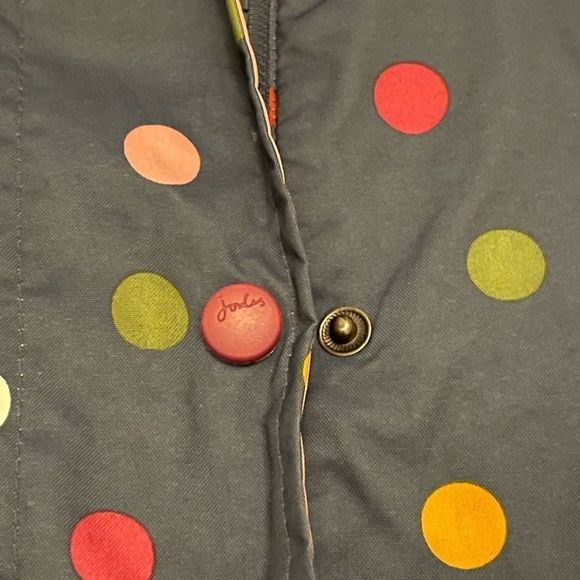 Joules Polka Dot Rainy Day Slicker Size 11-12 years - Picture 6 of 14